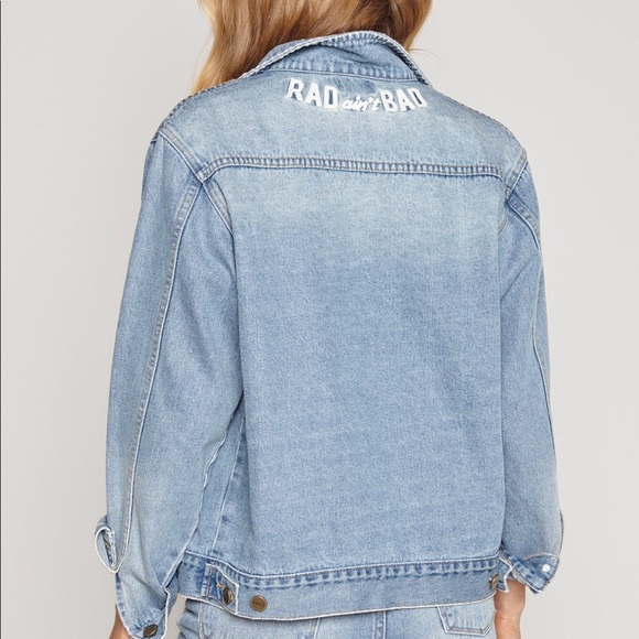 Boyfriend trucker denim jacket - Picture 2 of 3